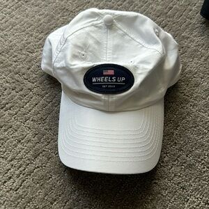 White “wheels up hat” 🧢